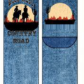 10115_Men Socks Wild West
